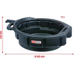 KS TOOLS Ölauffangwanne 17 Liter, Ã˜ 445 mm (150.9360)