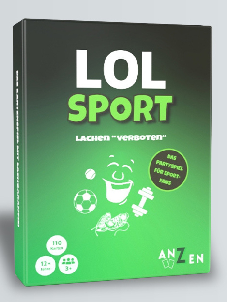Anzen LOL SPORT Lachen verboten Spielkartenset 110 Karten Mehrfarbig