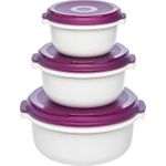 EMSA Micro Family Set Rund Blackberry - Weiß 3 Stück(e) (508455)