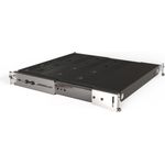 SCHROFF 19''- / Gestell- Fachboden ausziehbar, volle Tiefe - 19\"FA AUS 2HE C=500 VOL 7021 (21130353)