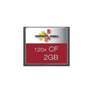 MAXFLASH 2GB CF/CompactFlash Karte 120x (Typ I), Retail
