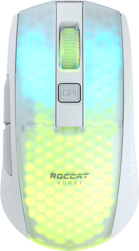 ROCCAT Gaming-Maus Burst Pro Air, Weiß (00214910)