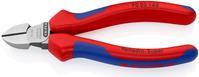 KNIPEX Seitenschneider 140 mm, 70 02 140 SB Kopf poliert, Griffe mit Mehrkomponenten-Hüllen; Schneidwert weicher Draht 4,0 Ø mm, mittelharter Draht 2,5 Ø mm, harter Draht 1,8 Ø mm; Länge 140 mm; Gewicht netto 150 g (70 02 140 SB)