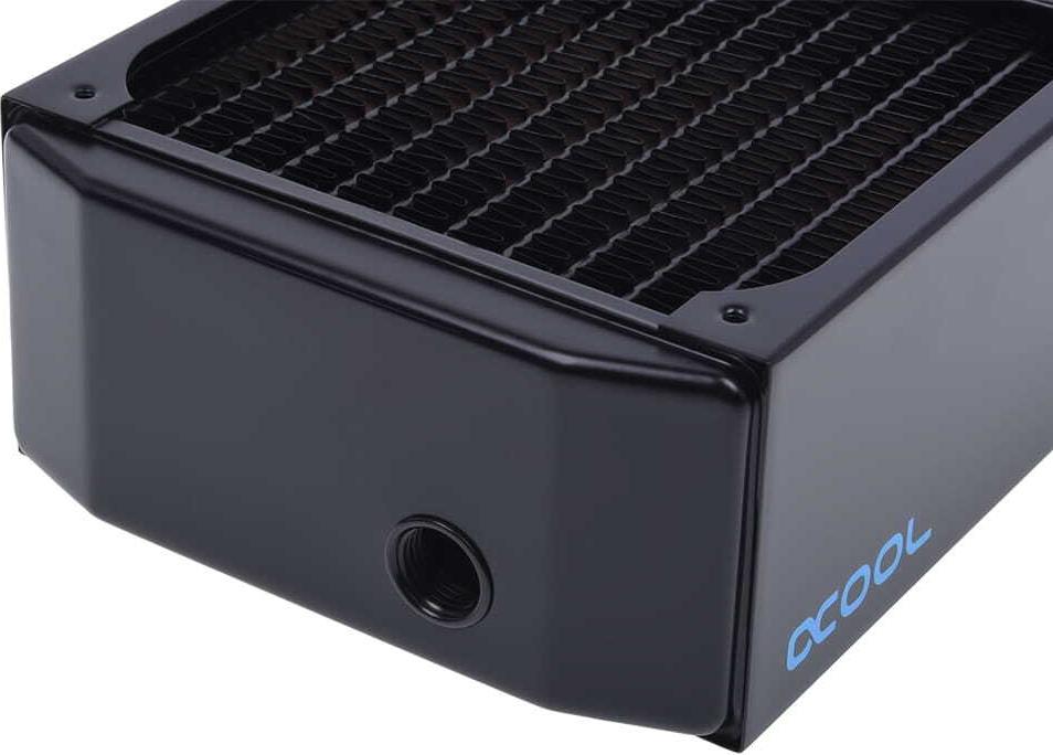 Alphacool NexXxoS UT60 Full Copper 120mm Radiator Schwarz
