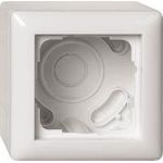 106103 AP-Gehäuse 1f+ Rahmen Standard 55 Reinweiß (106103,00)