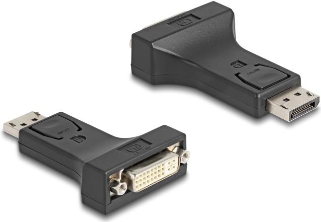 Delock Adapter DisplayPort 1.1 Stecker zu DVI Buchse Passiv - Adapter (66615)