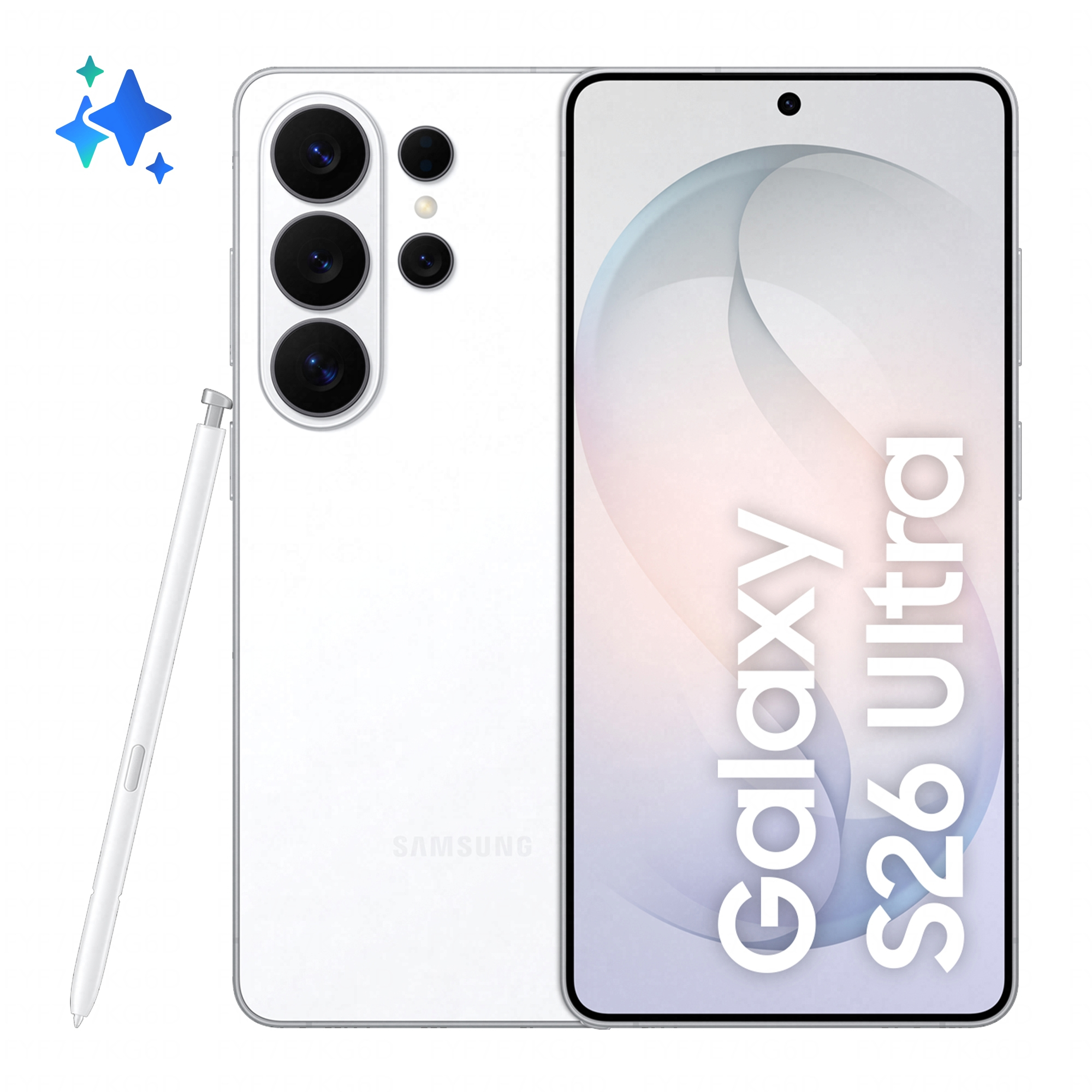 Samsung Galaxy S26 Ultra 6,9" 12 GB RAM 256 GB Smartphone Weiß