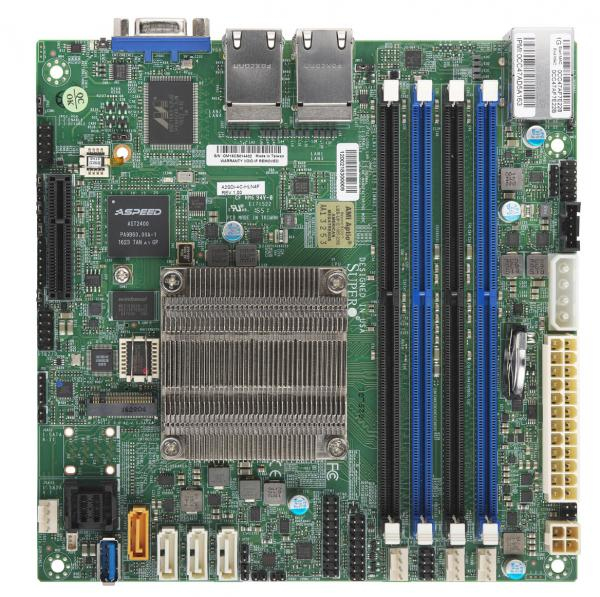 Supermicro SUPERMICRO A2SDi-4C-HLN4F Mini-ITX Motherboard Intel Atom C3558