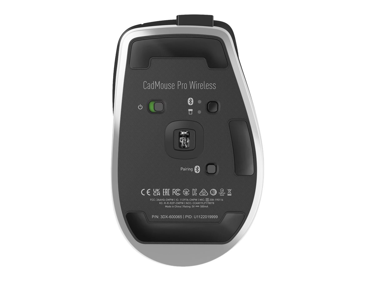 3Dconnexion CadMouse Pro Wireless 7200 DPI Schwarz
