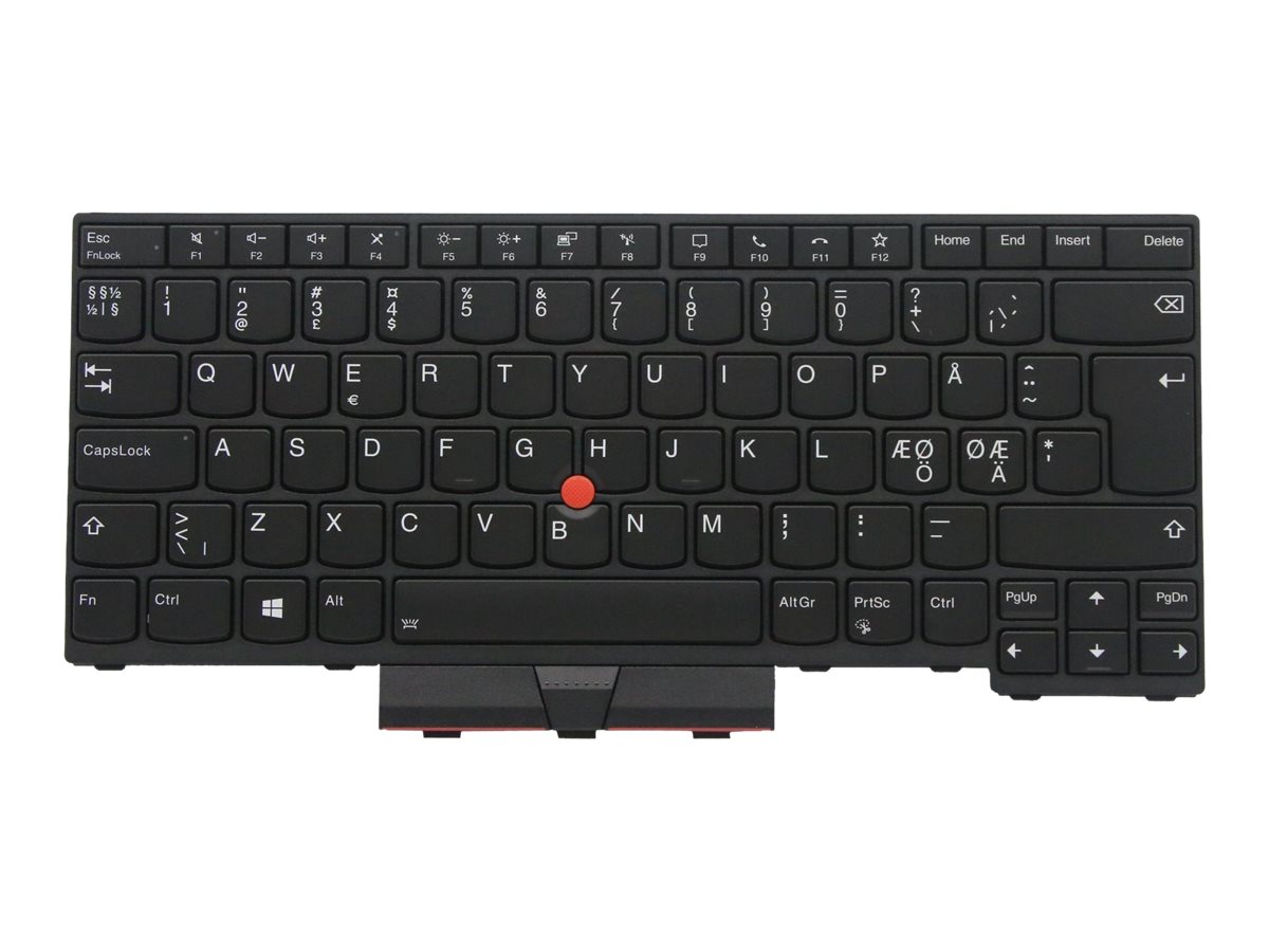 Lenovo Chicony Ersatztastatur Notebook QWERTY Nordic Schwarz 5N20W67794
