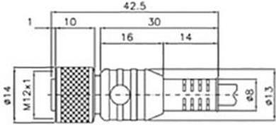 DataLogic Anschlusskabel CS-A1-03-G-05 Ausführung (allgemein) Anschlusskabel (95ACC2120)