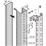 SCHROFF FIXING KIT (CABLE CHANNEL) (21100123)