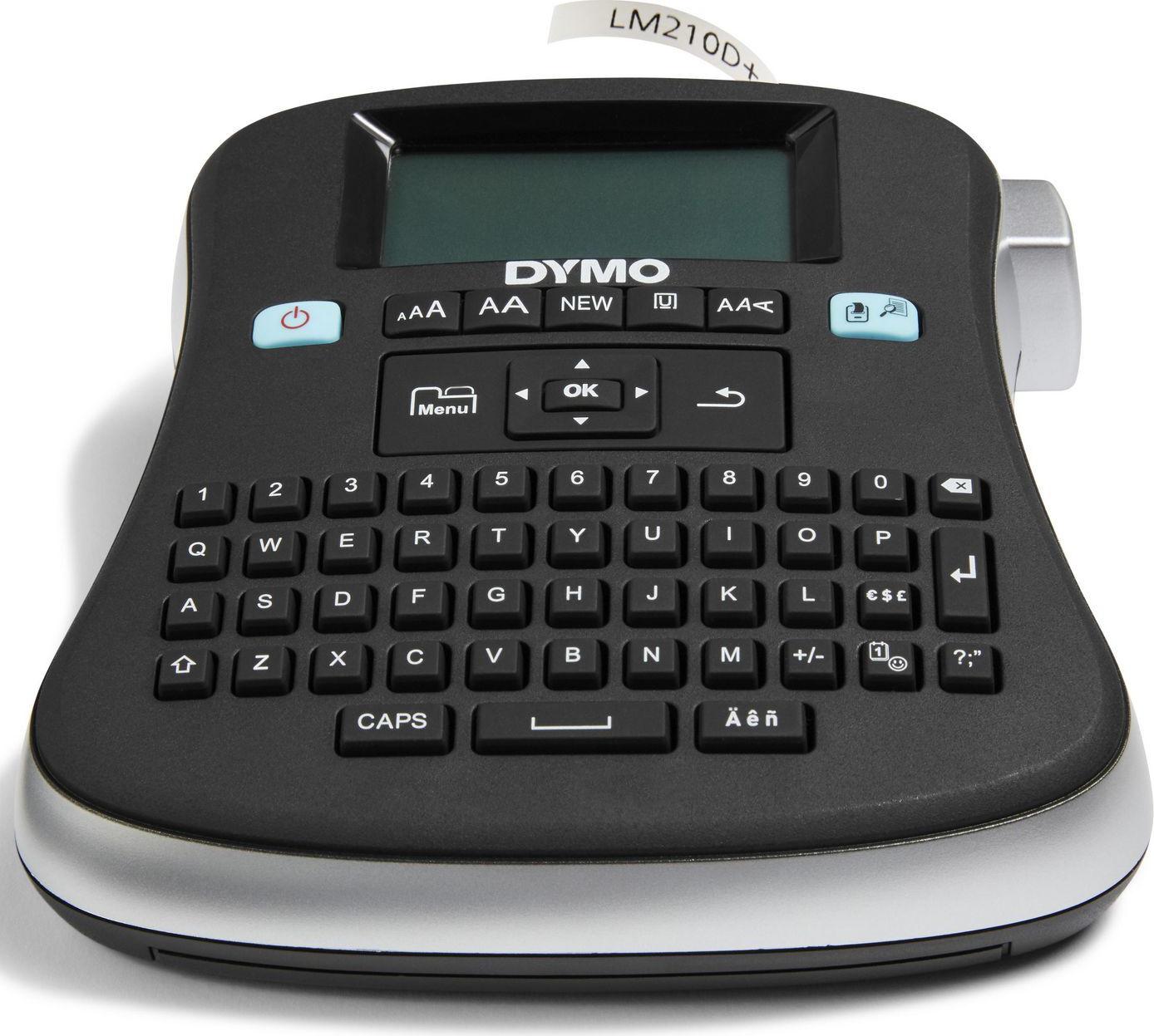 DYMO LabelManager 210D Beschriftungsgerät Thermotransfer 180 dpi Schwarz, Silber