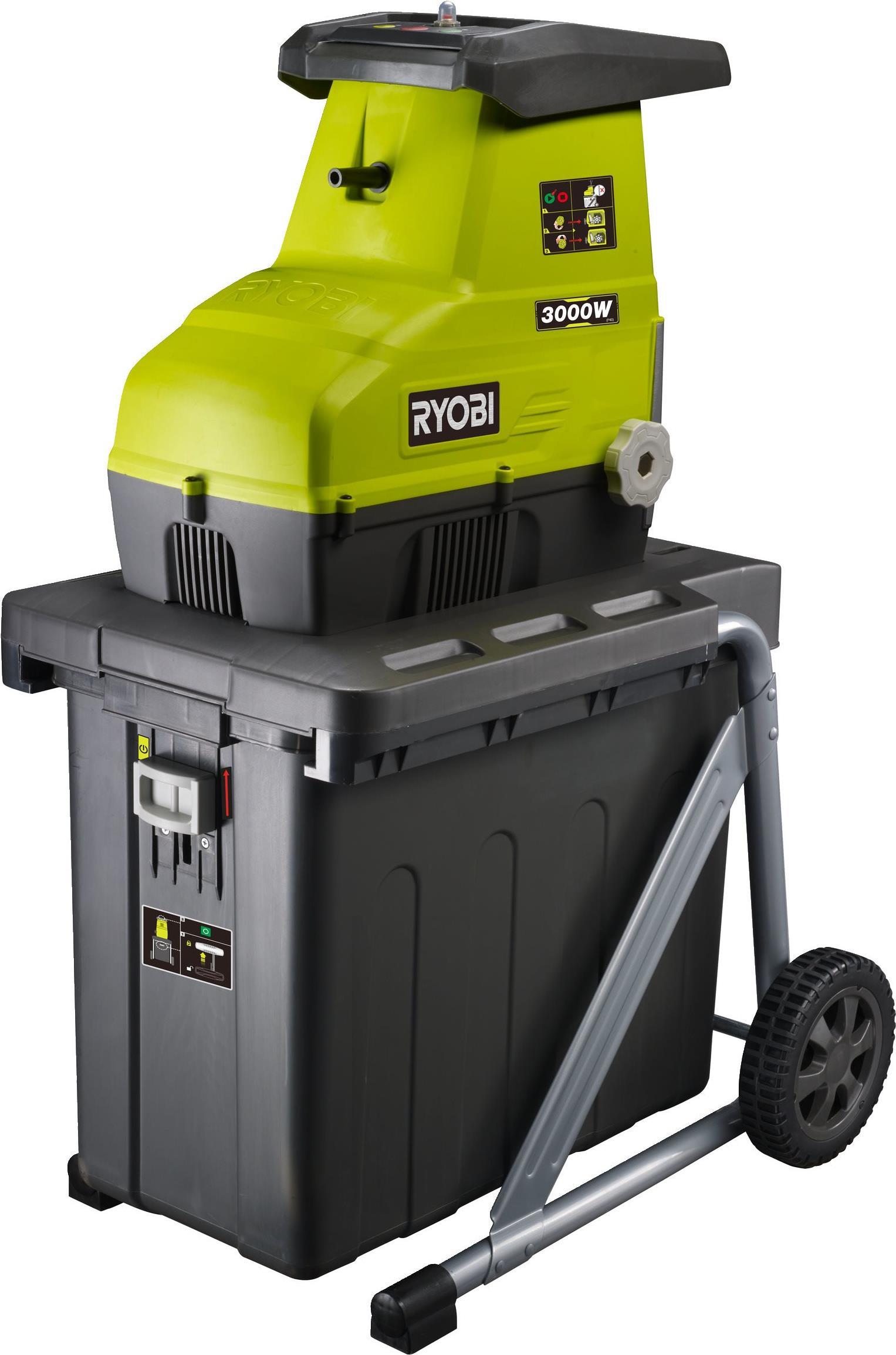 Ryobi RSH3045U Garten-Häcksler 3000 W 55 l Trommel (5133004335)