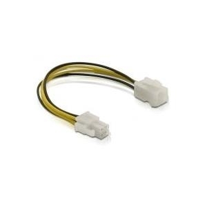 Delock Verlängerungskabel P4 4 Pin Stecker > P4 4 Pin Buchse 15 cm (82428)