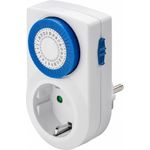 Goobay Analoge Zeitschaltuhr - präzise und einfache Steuerung von elektronischen Geräten (59038)