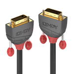 Lindy 20m DVI-D Dual Link Kabel, Anthra Line DVI-D Dual Link Stecker an Stecker (36228)