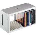 Hama CD Rack 20 Grau 20 CDs/DVDs (B x H x T) 289 x 157 x 125 mm Hama (48402)