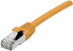 EXERTIS CONNECT Patchkabel S/FTP (PiIMF), Cat 6A (EIA/TIA), orange, 25,0 m Patchkabel mit besonders