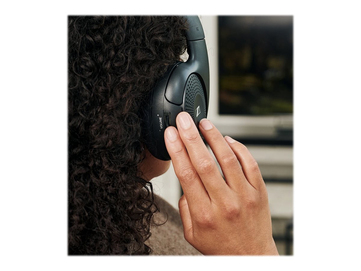 Sennheiser RS 120-W On-Ear Bluetooth Kopfhörer Kabellos Schwarz