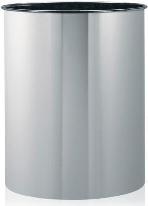 Brabantia 313387 Mülleimer 15 l Rund Chrom - Edelstahl Edelstahl (313387)