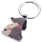 Troika Schlüsselanhänger Dog & Doggy (KR18-05/BR)
