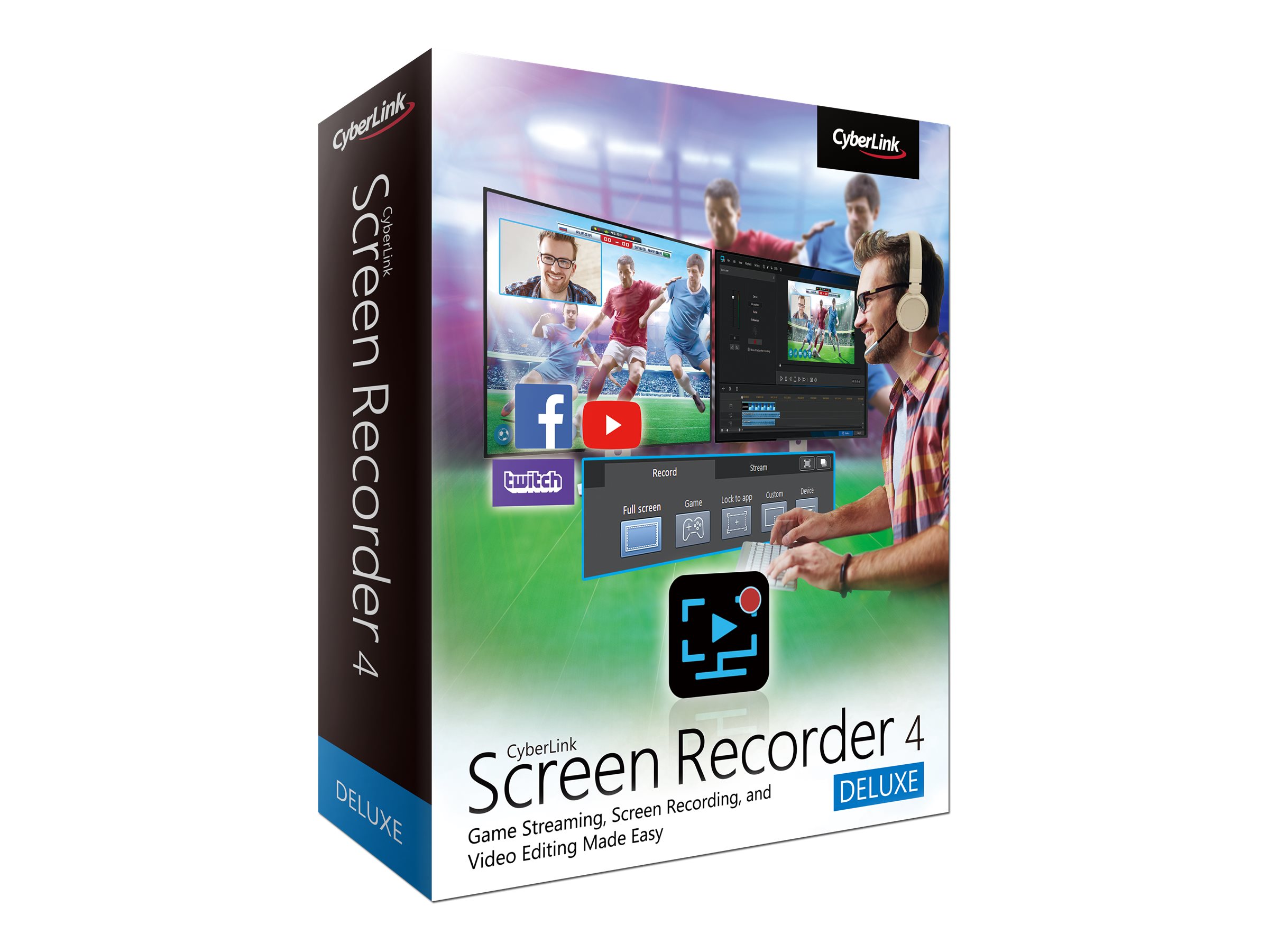 CyberLink Screen Recorder Deluxe 4 - Lizenz - 1 Lizenz
