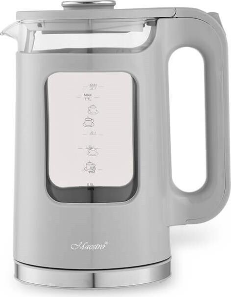 Maestro MR-065 Wasserkocher 1,7 l 2200 W (MR-065-GREY) Grau (MR-065-GREY)