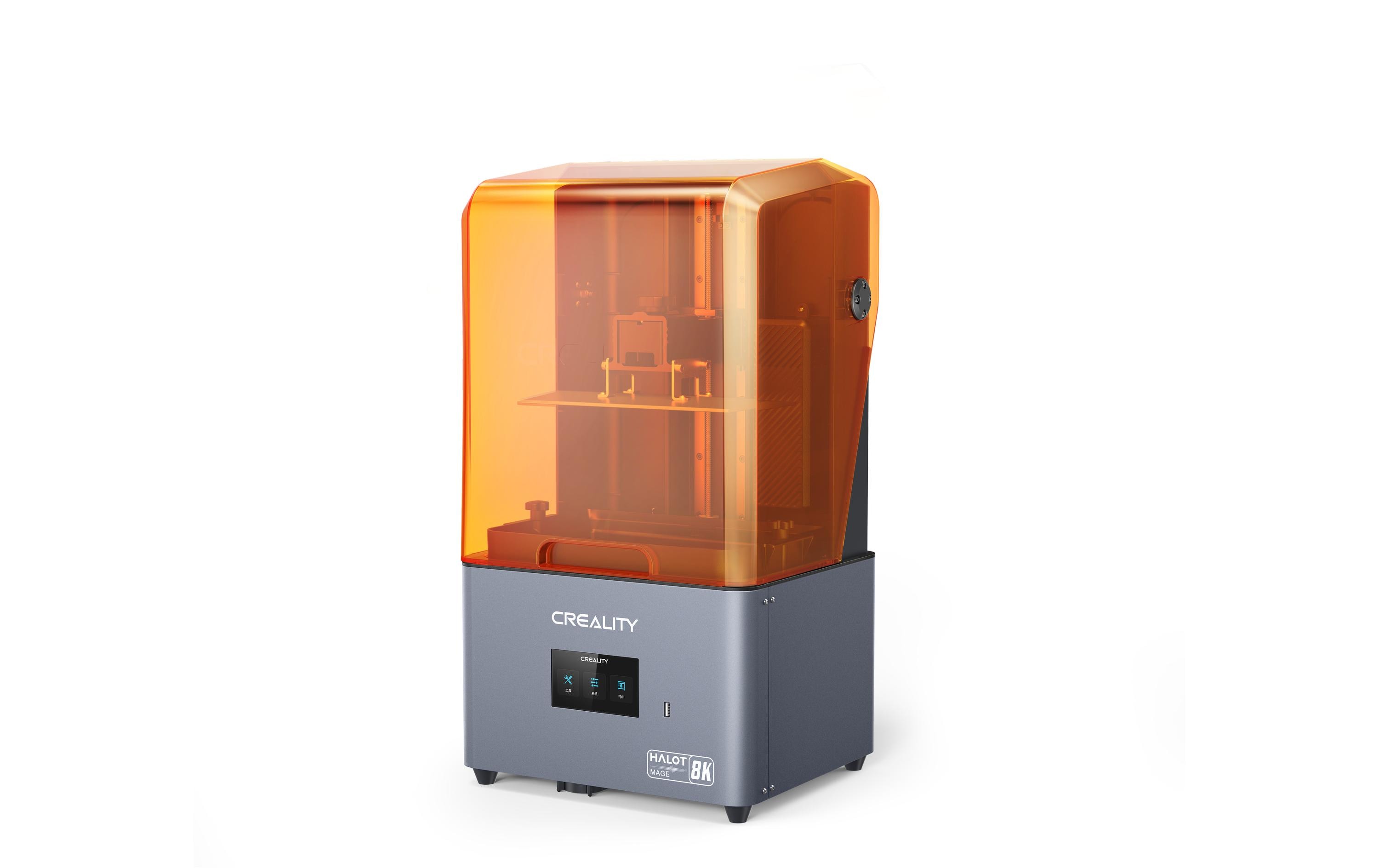 Creality HALOT MAGE 8K LCD Resin 3D-Drucker Grau, Orange