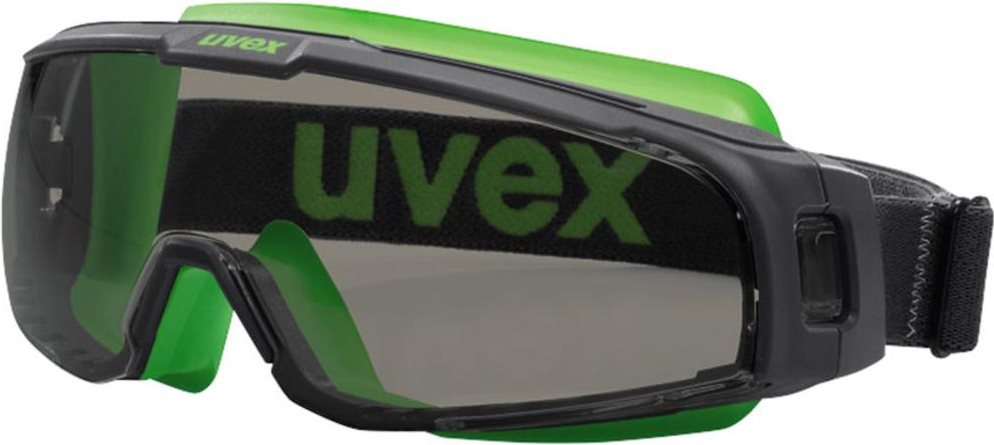 Uvex 9308240 Schutzbrille/Sicherheitsbrille Grau - Limette (9308240)