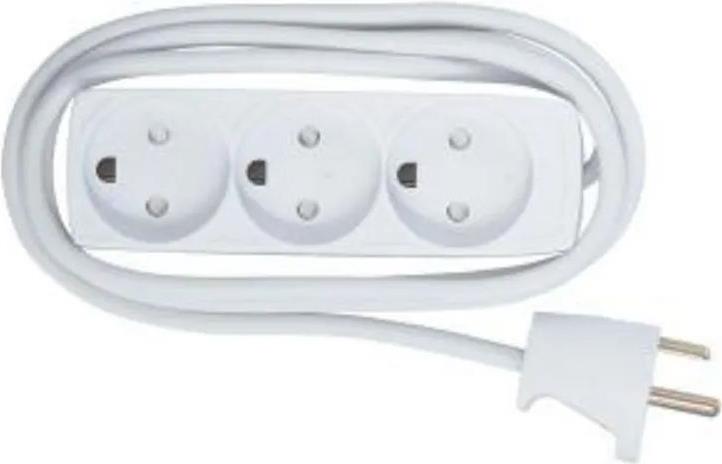 MicroConnect 3-way Danish Power Strip 5m (GRU035WDK)