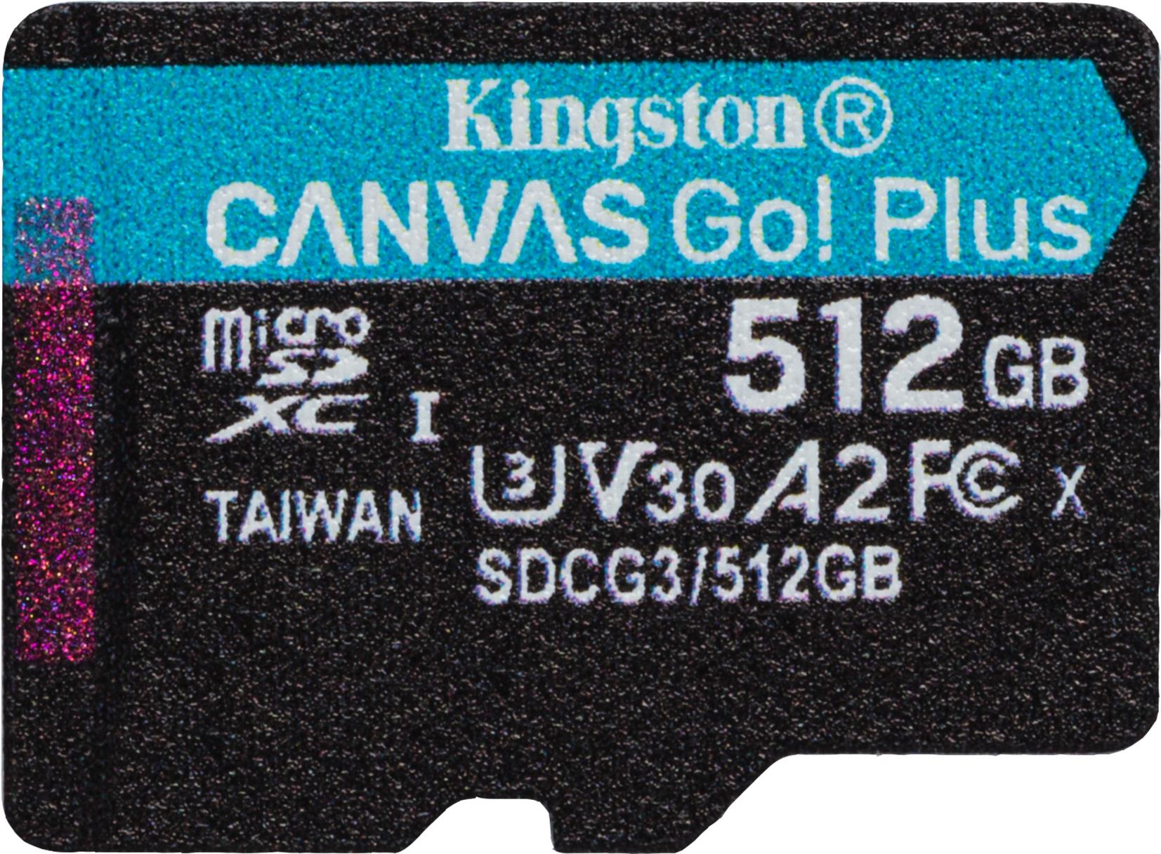 Kingston Canvas Go! Plus (SDCG3/512GBSP)