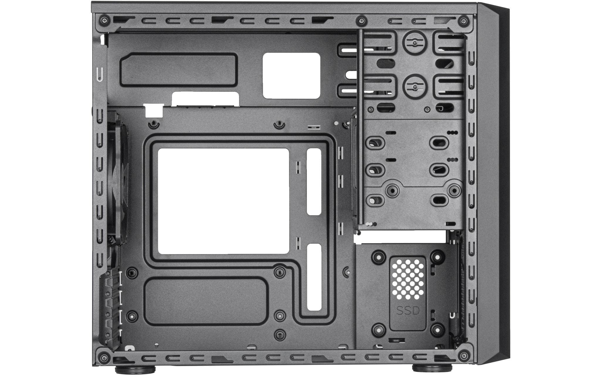 SilverStone FARA 313 Micro-ATX Tower-Gehäuse Schwarz
