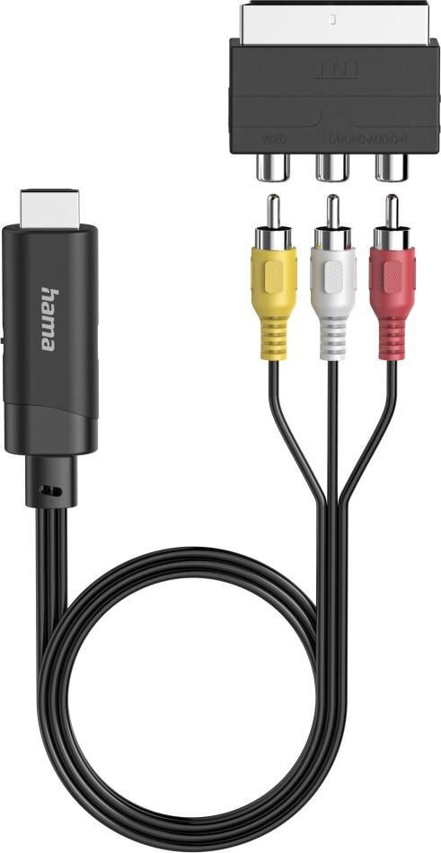 Hama AV-Konverter, Scart/Cinch auf HDMI™ (00205775)