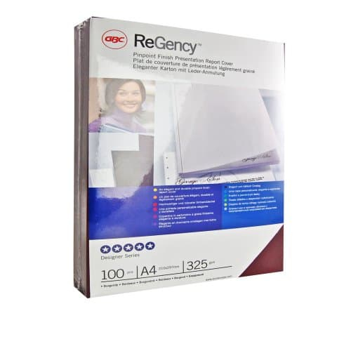 GBC Regency Bindemappe A4 325 g/m² Schwarz