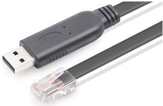 Microconnect USBETHM Kabelschnittstellen-/Gender-Adapter USB A RJ45 Schwarz (ICUSBROLLOVR)