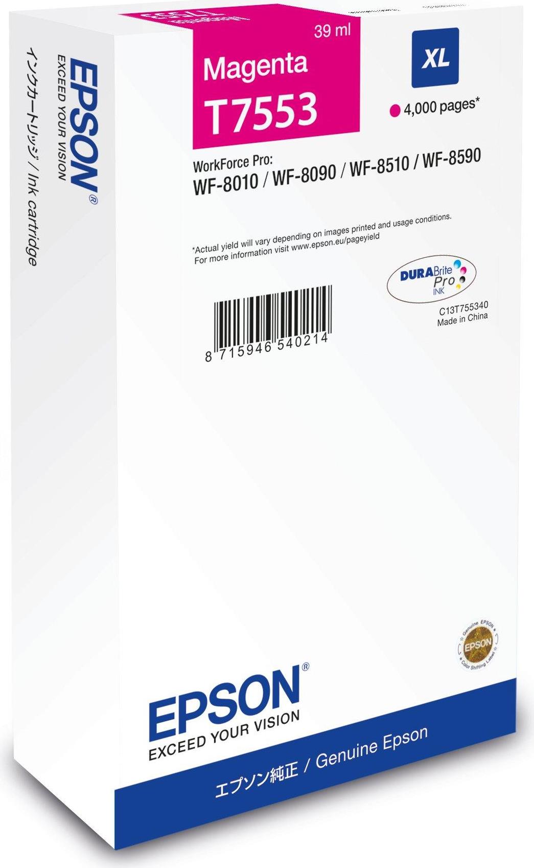 EPSON WF-8xxx Series Ink Cartridge XL MG