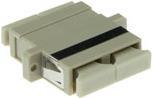 ACT Fiber optic adapter SC duplex multimode OM2. Connectors: SC/SC Sc/sc duplex adapter om2 grey (EA1006)