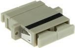 ACT Fiber optic adapter SC duplex multimode OM2. Connectors: SC/SC Sc/sc duplex adapter om2 grey (EA1006)