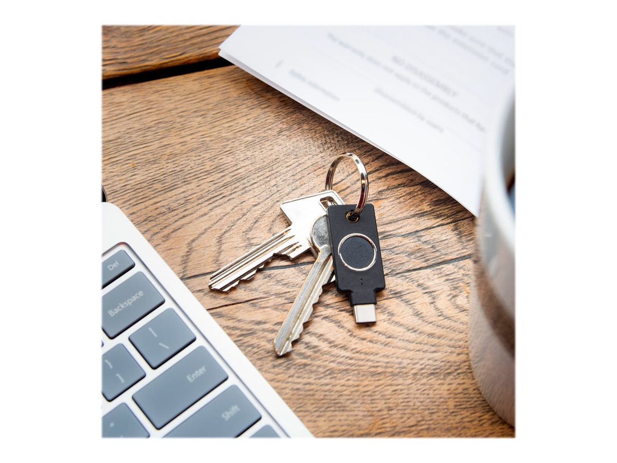Yubico YubiKey C Bio FIDO Edition USB-C Schwarz