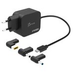 j5create 67W GAN PD USB-C MINI CHARGER 6 TYPES OF DC CONNECTOR (JUP1565DCE-EN)