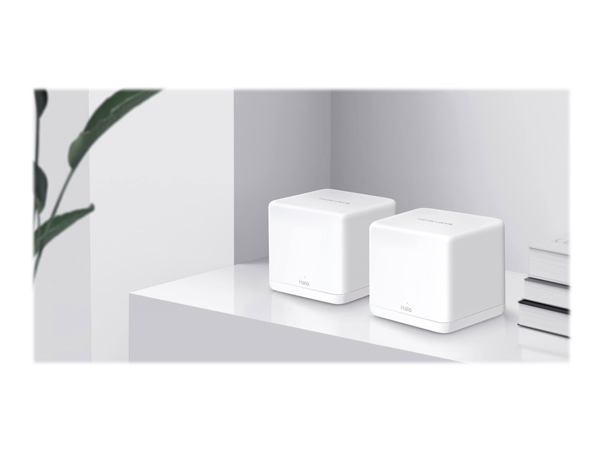 Mercusys Halo H30G WLAN-System 2-Pack Wi-Fi 5 Dual-Band Weiß