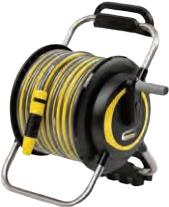 Kärcher 2.645-374.0 Gartenschlauchrolle Standrolle Schwarz - Gelb (2.645-374.0)