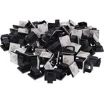 InLine 100er Pack Kabelmanager Klebesockel M (59971G)