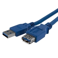 StarTech.com SuperSpeed USB3.0 Verlängerungskabel (USB3SEXT1M)