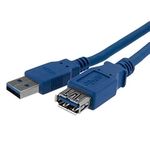 StarTech.com SuperSpeed USB3.0 Verlängerungskabel (USB3SEXT1M)