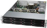 Supermicro Inc. CSE-826BAC12-R802LPB (Black) (CSE-826BAC12-R802LPB)