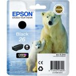 Epson Ink/26 Polar Bear 6.2ml BK SEC (C13T26014022)