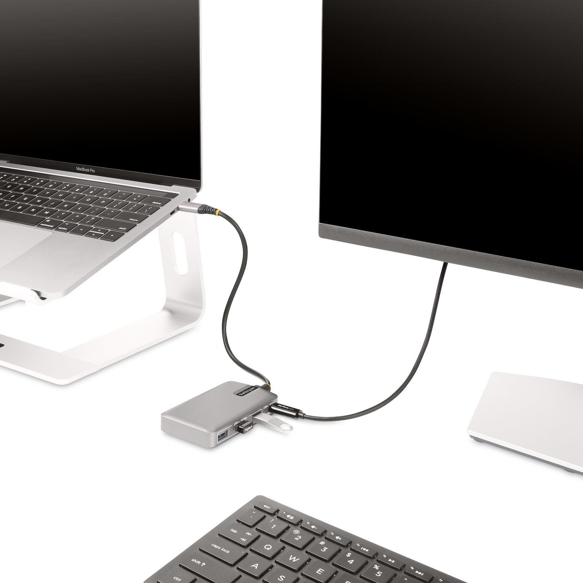 5G2A2CPDB USB C HUB    4 Port USB C Hub With 100W Power Delivery Pass Through Ch - View #8