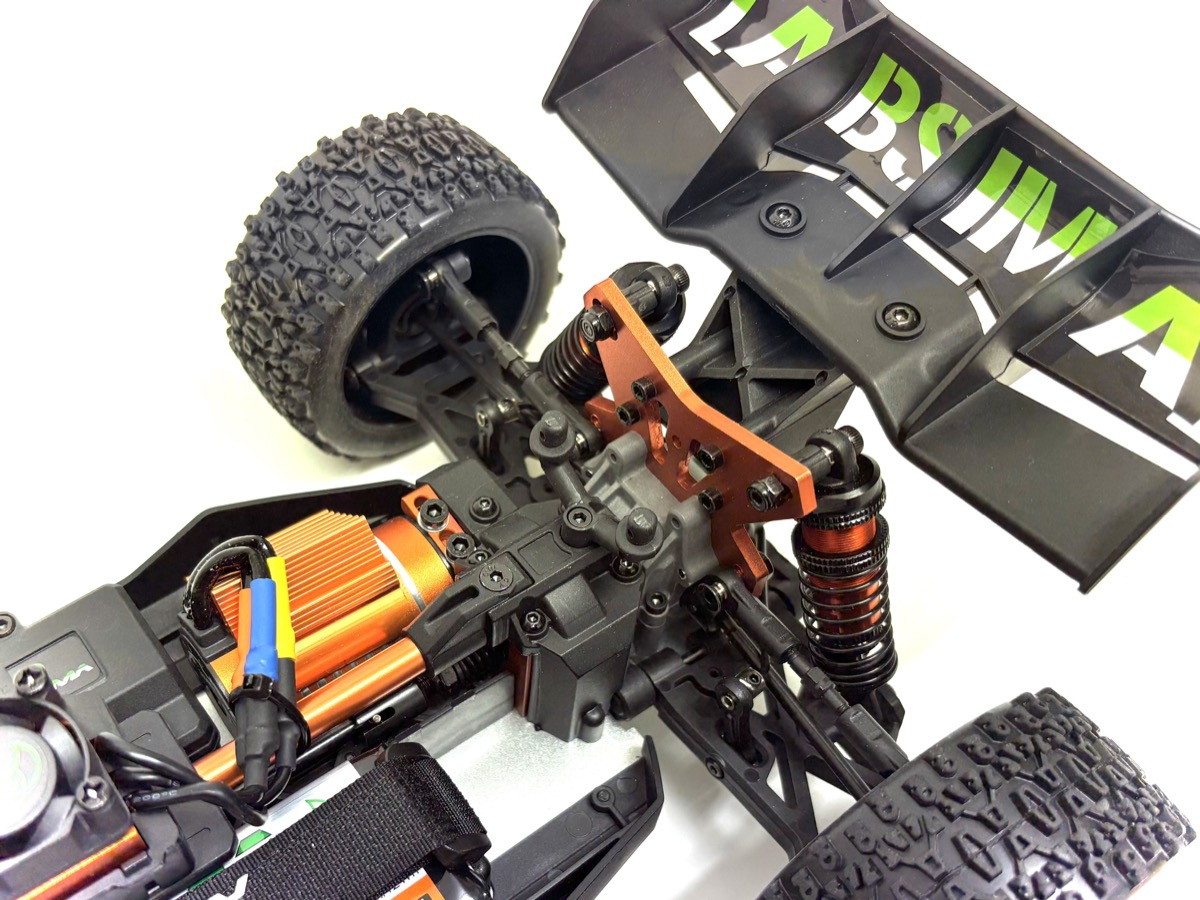 Absima RC Buggy Neon Furry 1:12 4WD Brushless RTR 2,4 GHz 2200 mAh Grün